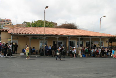 Het busstation van Rethymno