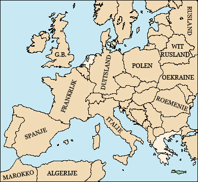 Kreta in Europa