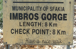 The Imbros gorge