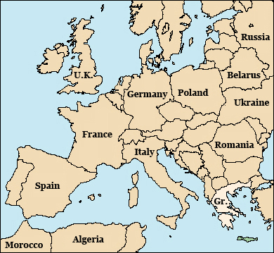 Crete in Europe